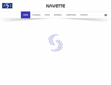 Tablet Screenshot of navette.ch
